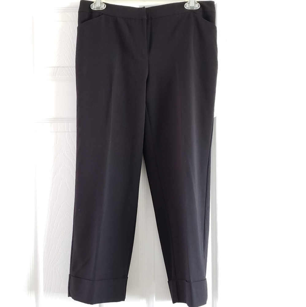 Chicos Cuffed Cropped Pants